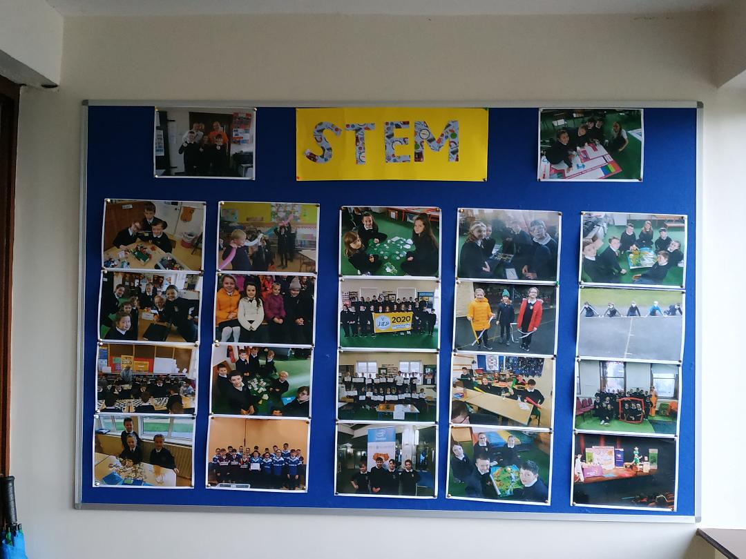 Our STEM Display Board | Scoil Mhuire Murroe